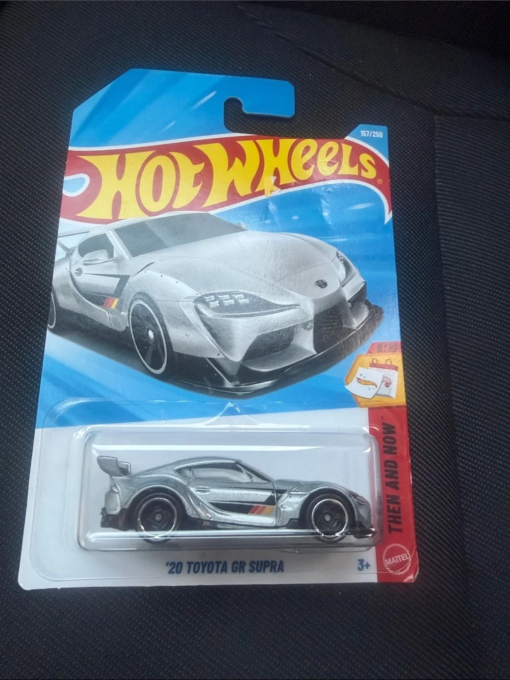🚨20 Toyota GR Supra Toy Car - Silver